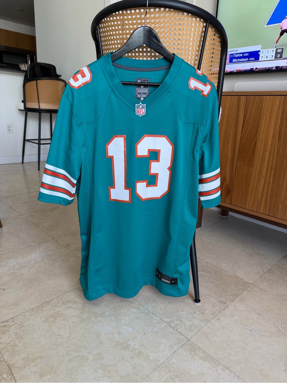 Men's Miami Dolphins Dan Marino Nike Aqua Retired Player Jersey